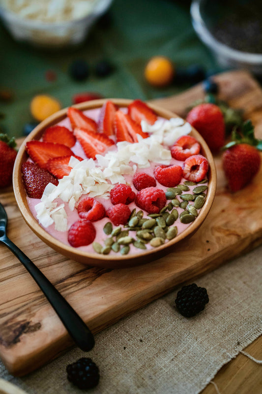 Pink Glow Smoothie Bowl, LillieLux.com