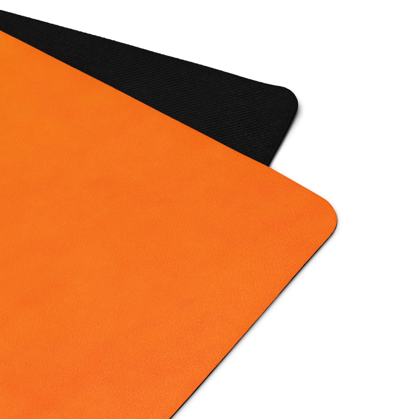 Orange Yoga mat.