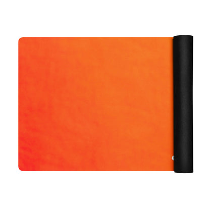Orange Yoga mat.