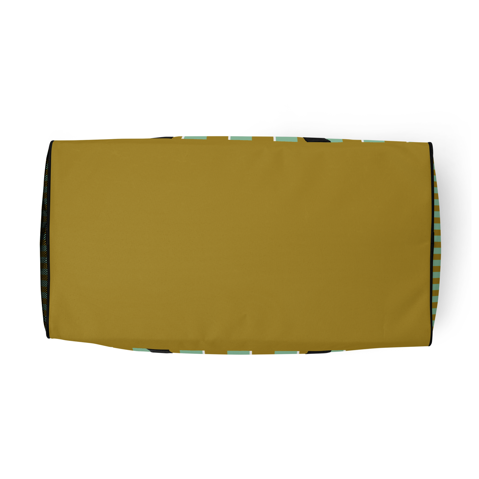 Bottom of Palm Tonic Duffle showing clean structured base and durable construction