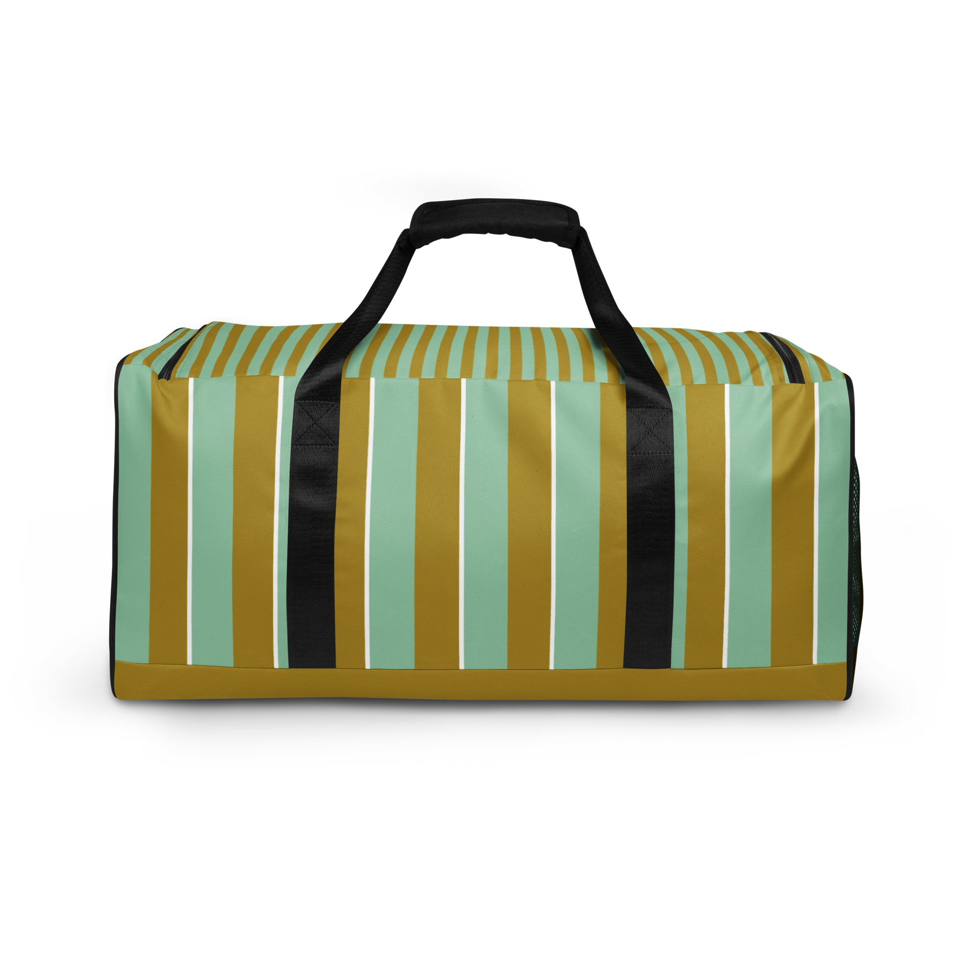 LillieLux Palm Tonic Large Duffle back view, lillielux.com