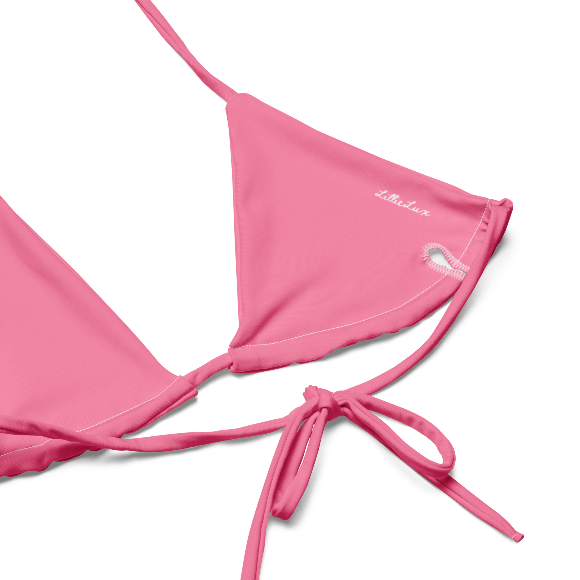 ★PLAGE_seoul★ Terry swim set_pink Plush Terry Broad Waist Band Pleated Short Swim Skirt