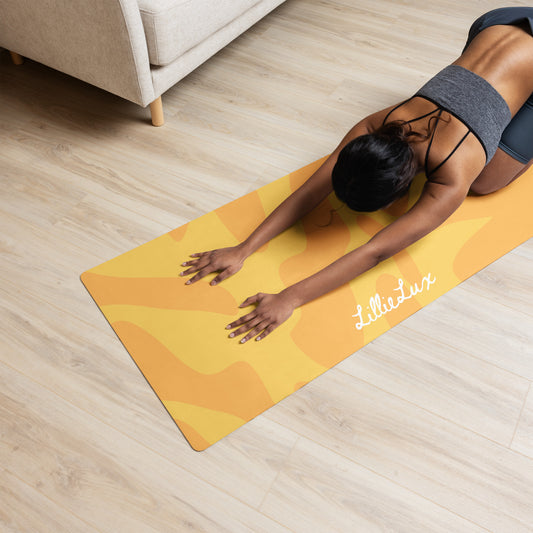 Dandelion Yellow Yoga mat.